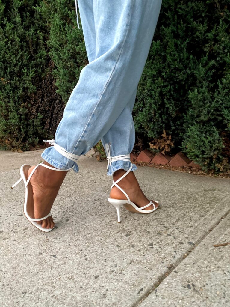 Tied Up Heels- Fashion Trends and Street Style